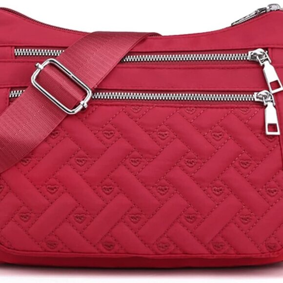 Crossbody Purse for Women Multi Pocket Cross Tote Small Travel Shoulder Bag Casu - Picture 1 of 8